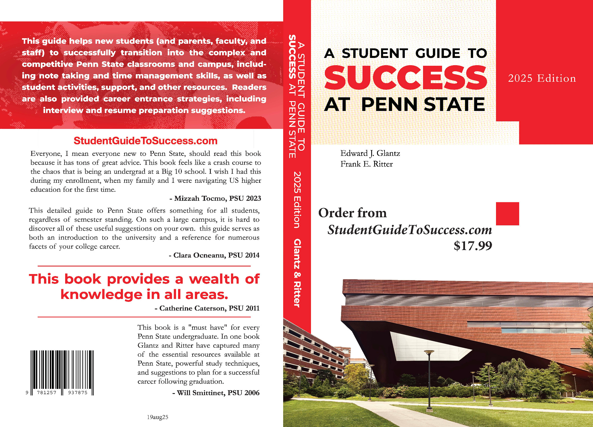 Book flyer and cover thumbnail